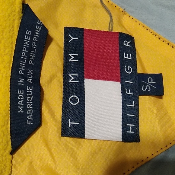 SALE! Tommy Hilfiger Half Zip Pullover Windbreaker Jacket Sz.S/P Oversized - Picture 8 of 11